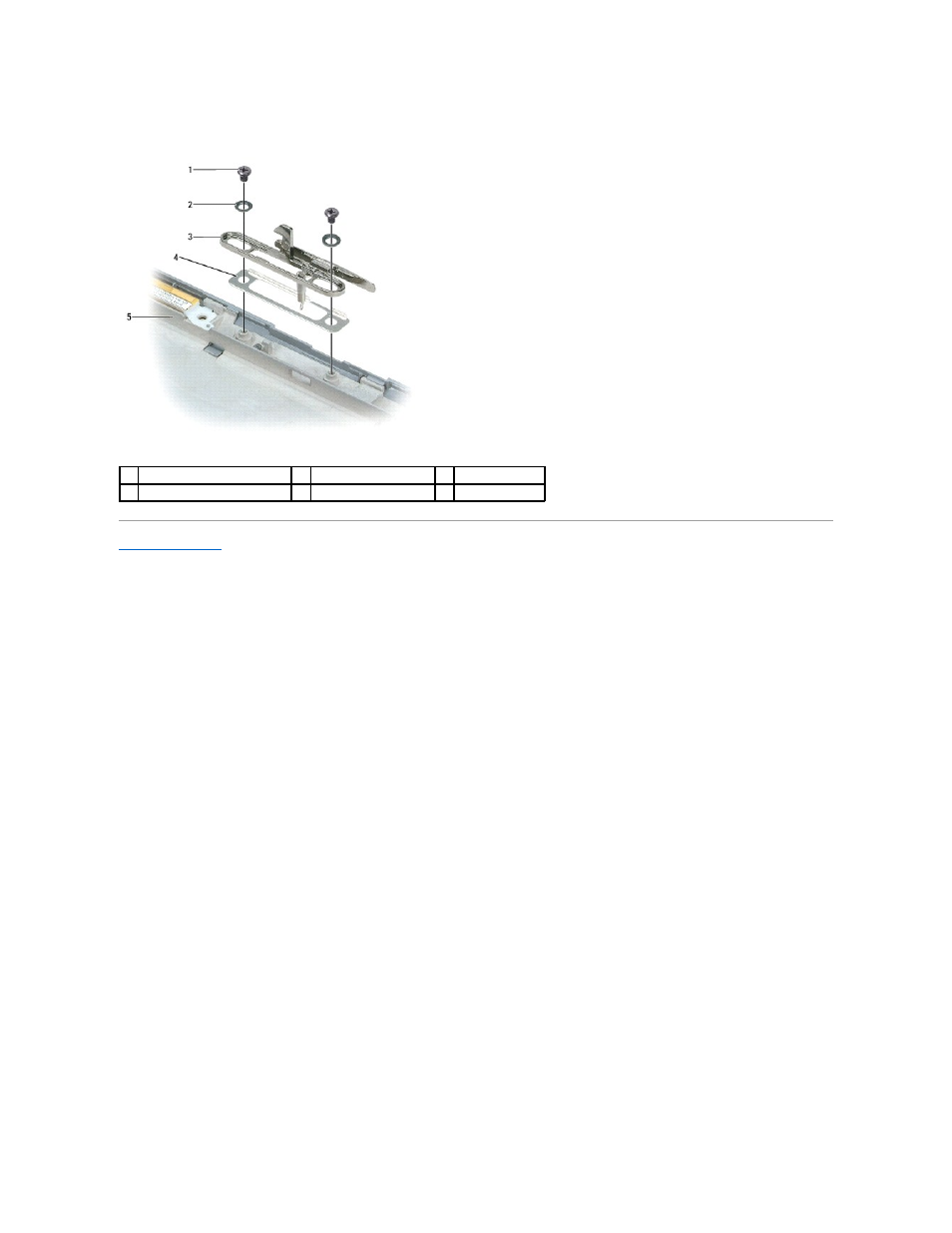 Removing the display latch | Dell Latitude D430 (Mid 2007) User Manual | Page 18 / 37