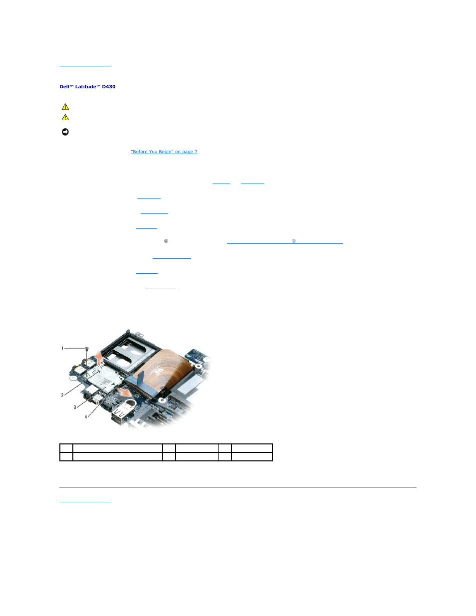 Modem | Dell Latitude D430 (Mid 2007) User Manual | Page 26 / 37