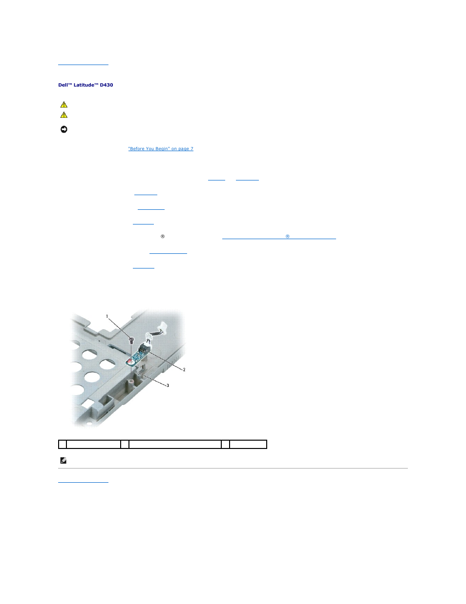 Suspend-switch sensor board | Dell Latitude D430 (Mid 2007) User Manual | Page 32 / 37