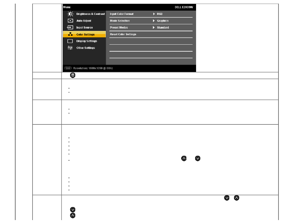 Dell E2209WFP Monitor User Manual | Page 19 / 29