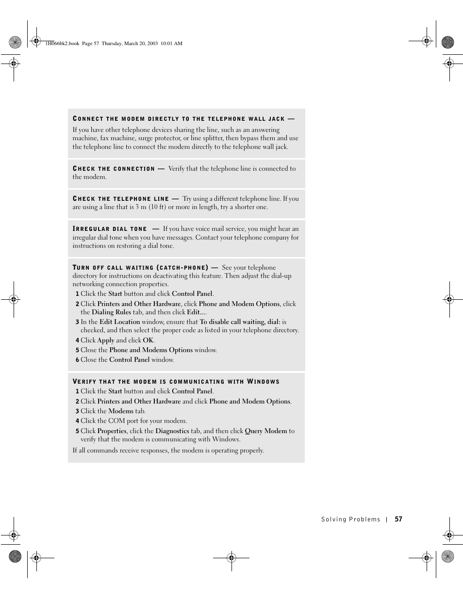 Dell Inspiron 2650 User Manual | Page 57 / 134