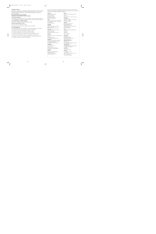 Black & Decker VC2500 User Manual | Page 12 / 13
