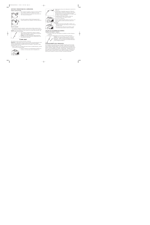 Como usar | Black & Decker VC2500 User Manual | Page 9 / 13