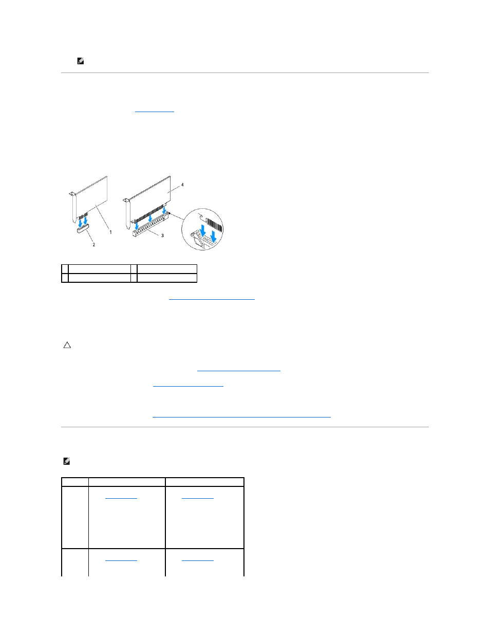 Replacing pci and pci express cards | Dell Studio XPS 7100 (Mid 2010) User Manual | Page 11 / 53