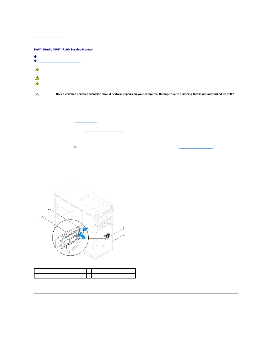 Bluetooth assembly, Removing the bluetooth assembly, Replacing the bluetooth assembly | Dell Studio XPS 7100 (Mid 2010) User Manual | Page 7 / 53