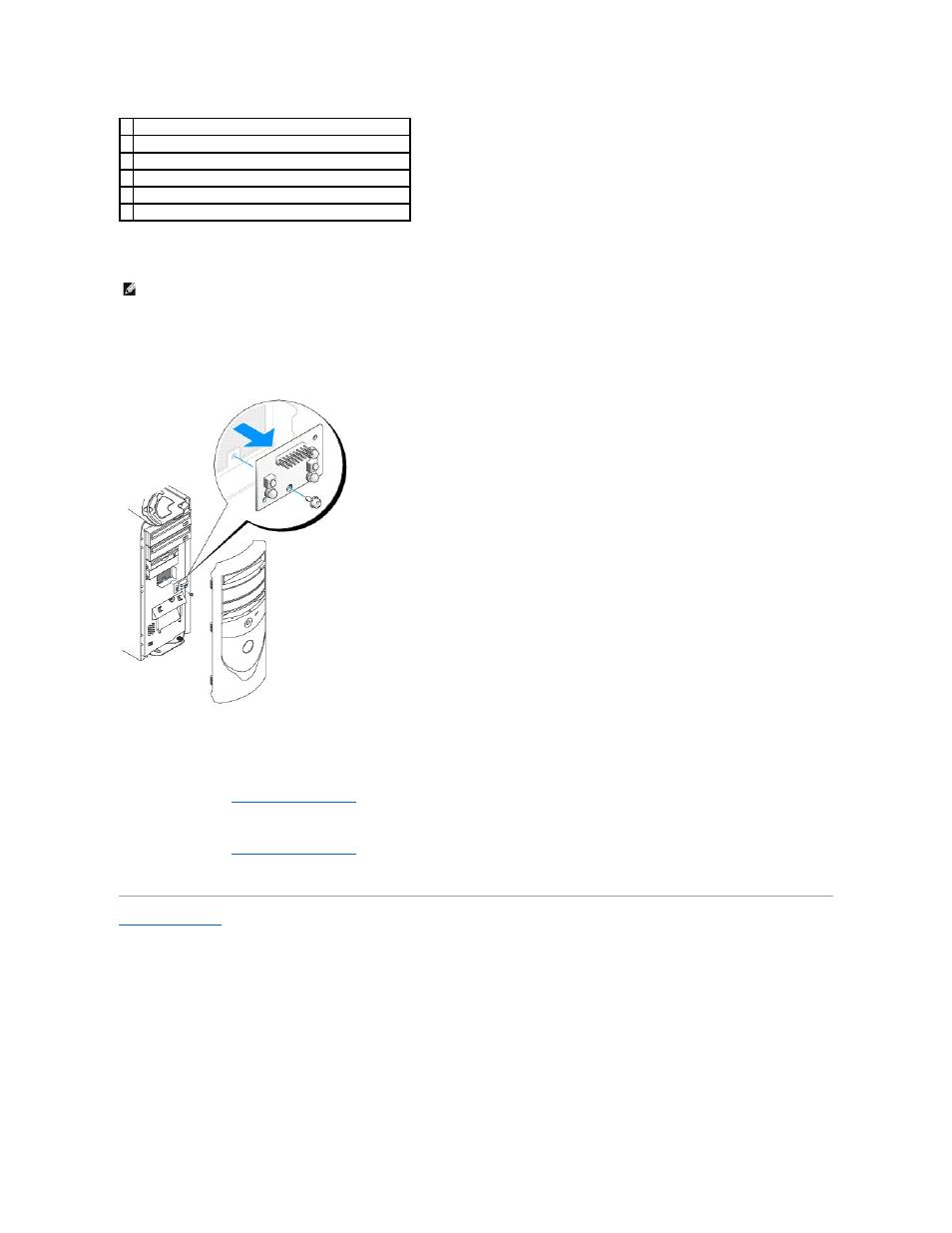 Replacing the control panel | Dell Precision 340 User Manual | Page 10 / 60