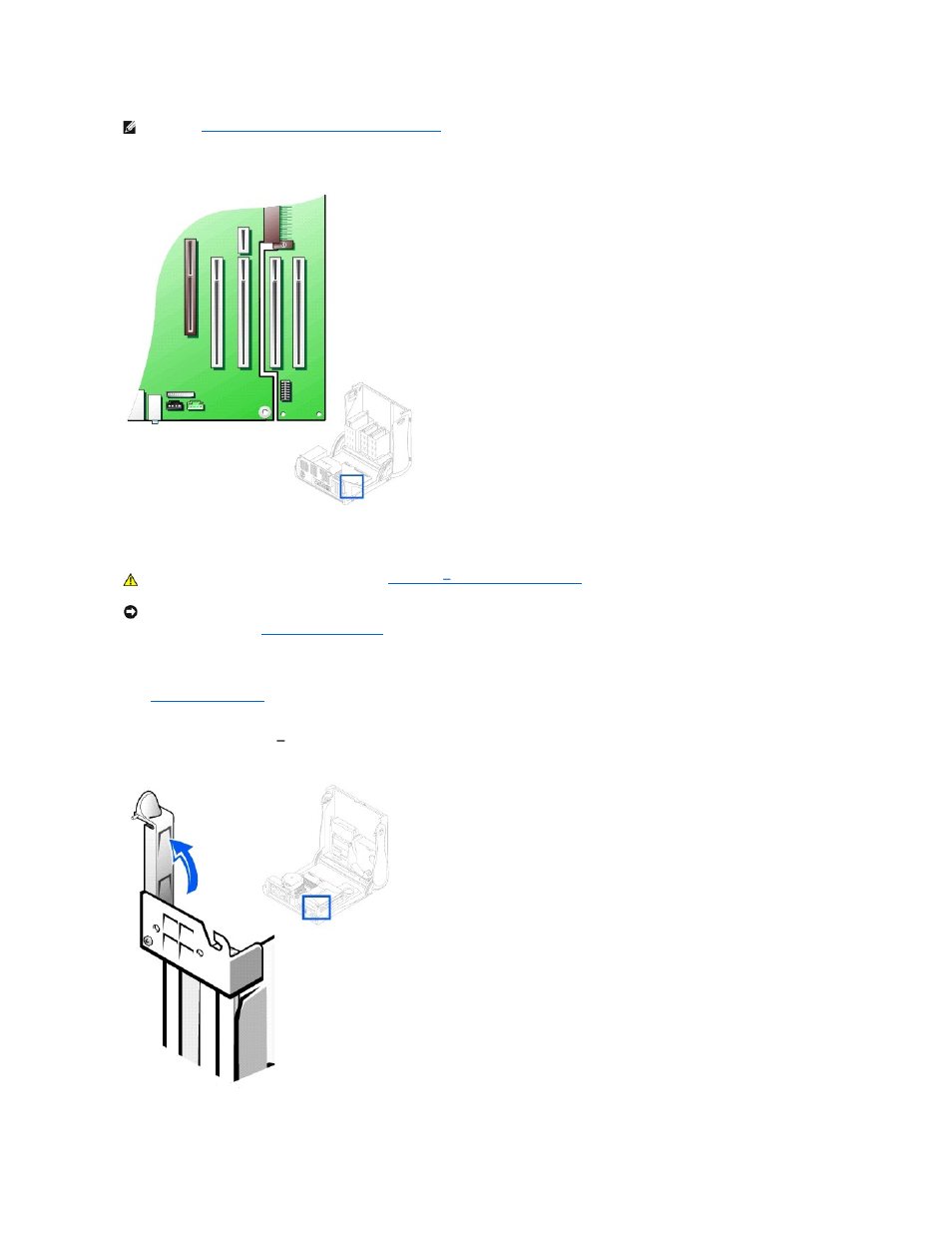 Installing an expansion card | Dell Precision 340 User Manual | Page 30 / 60