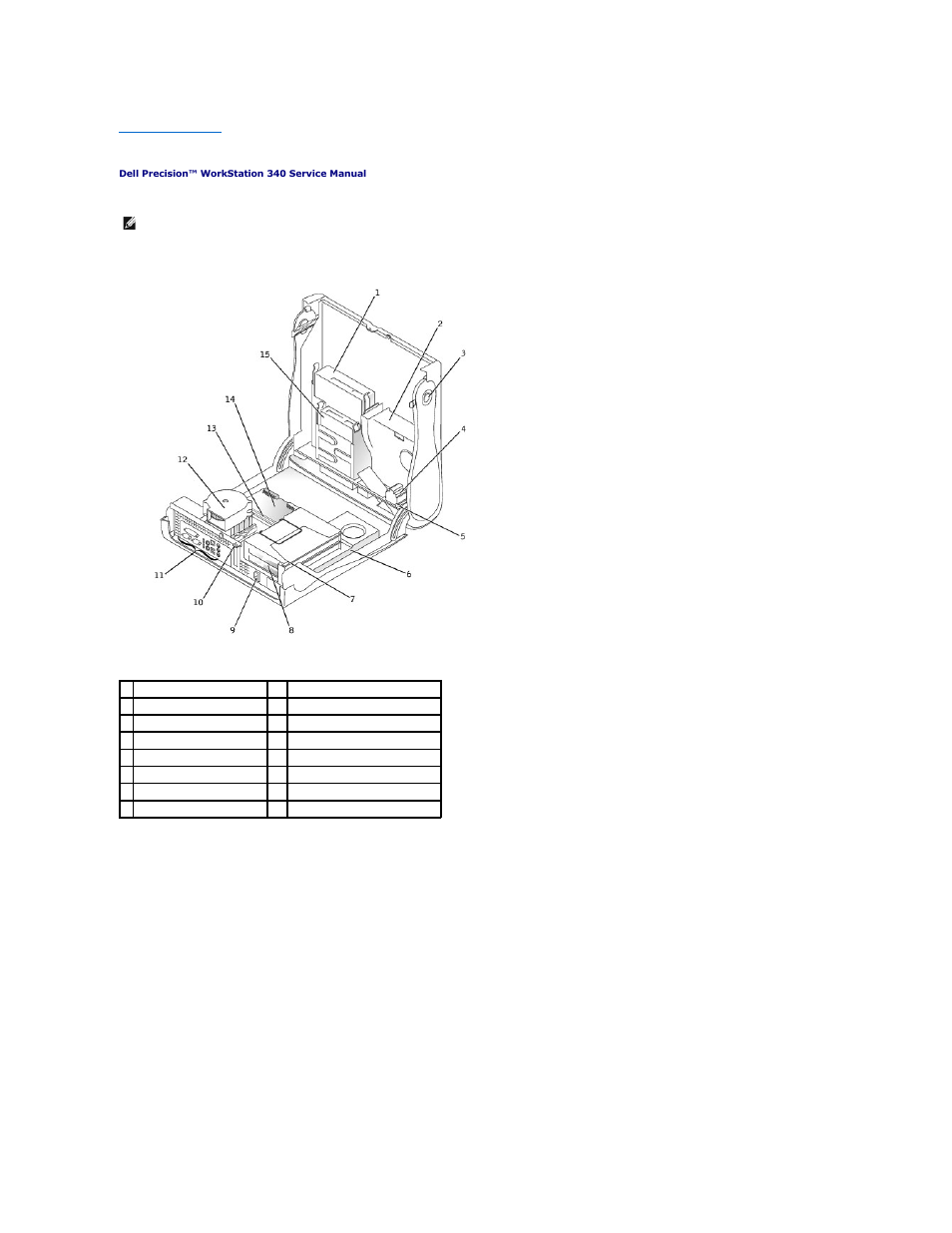 Inside your computer | Dell Precision 340 User Manual | Page 41 / 60