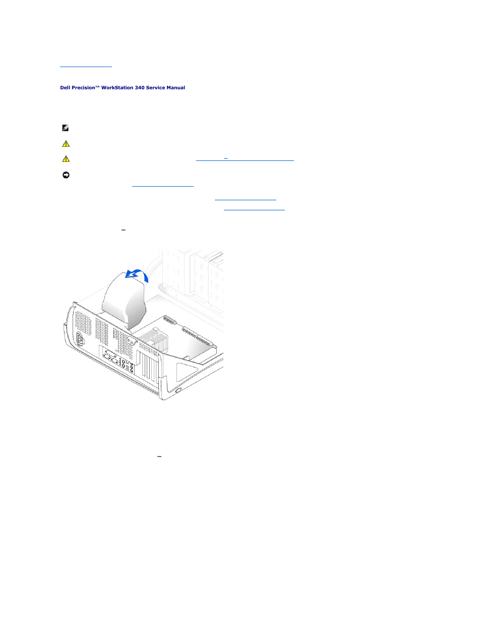 Microprocessor, Removing the microprocessor | Dell Precision 340 User Manual | Page 48 / 60