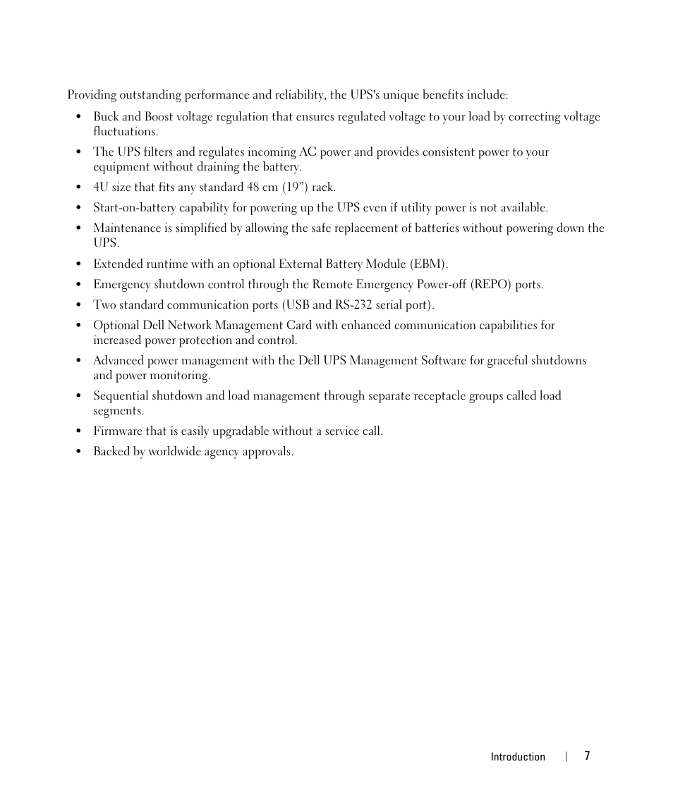 Dell UPS 5600R User Manual | Page 7 / 69