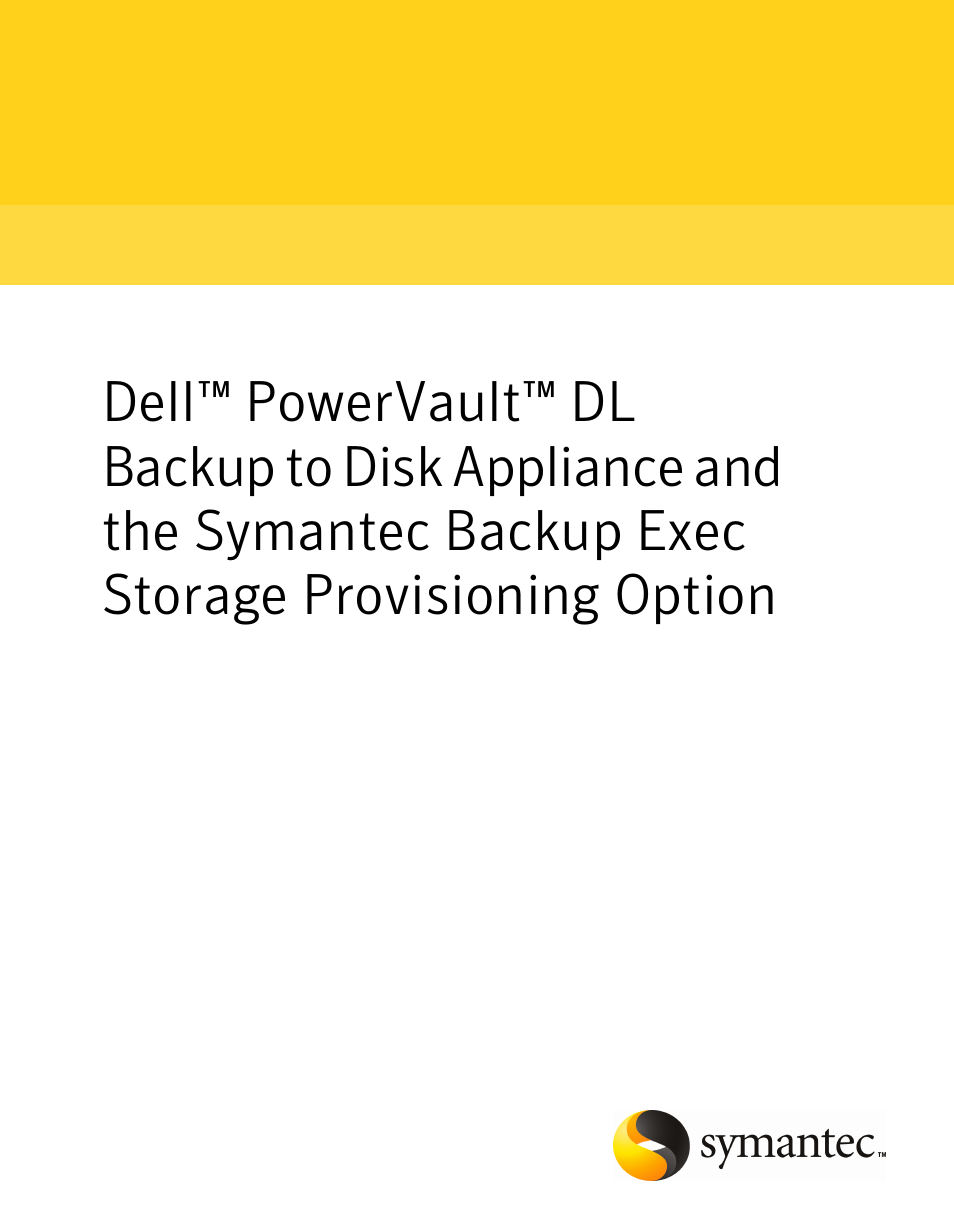 Dell PowerVault DL2000 User Manual | 59 pages
