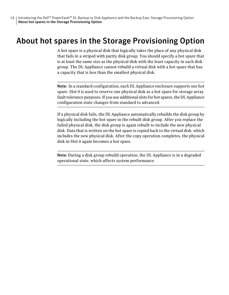 Dell PowerVault DL2000 User Manual | Page 14 / 59