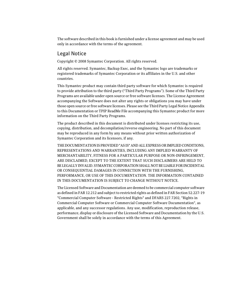 Legal notice | Dell PowerVault DL2000 User Manual | Page 2 / 59