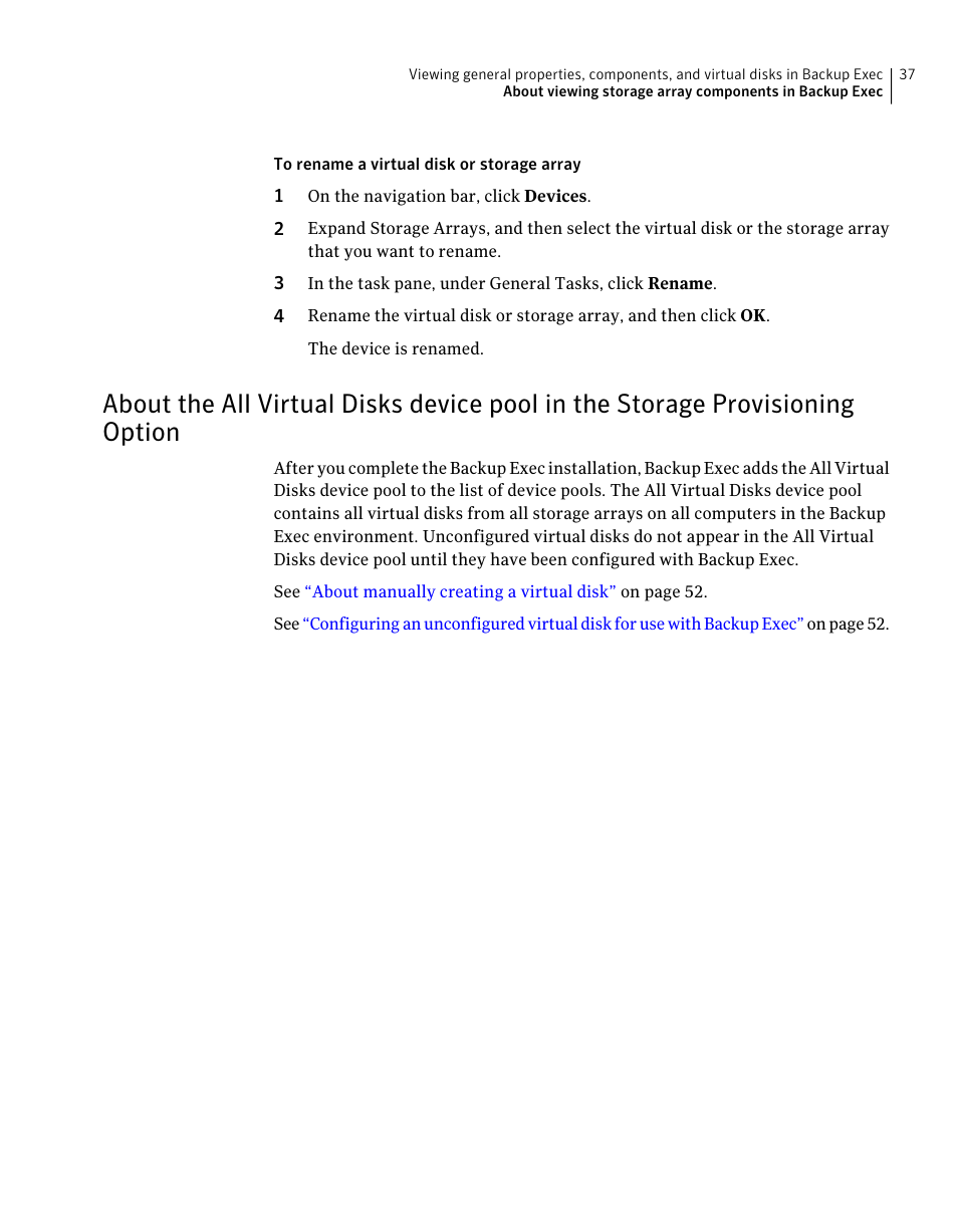 Provisioning option | Dell PowerVault DL2000 User Manual | Page 37 / 59