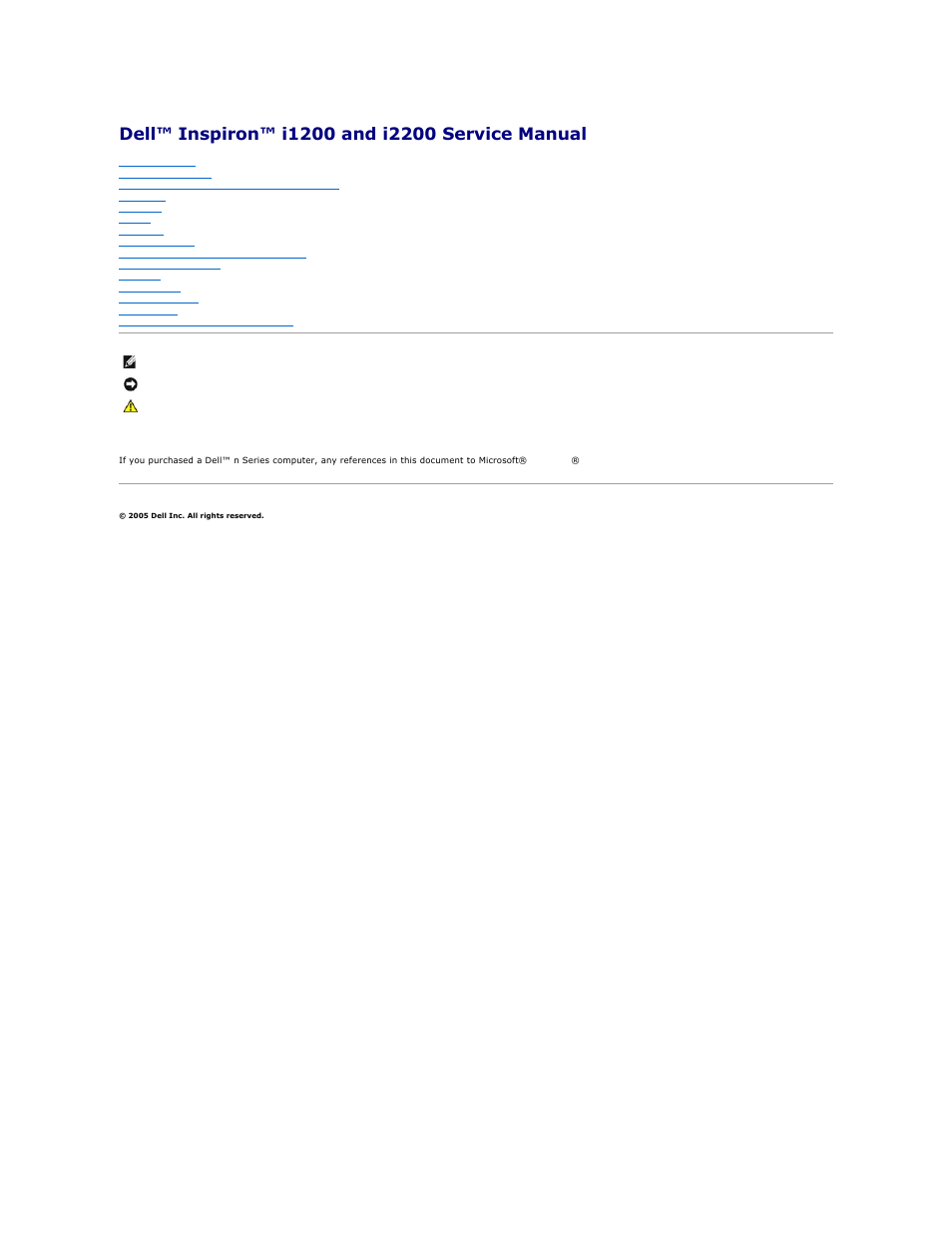 Dell Inspiron 2200 User Manual | 45 pages
