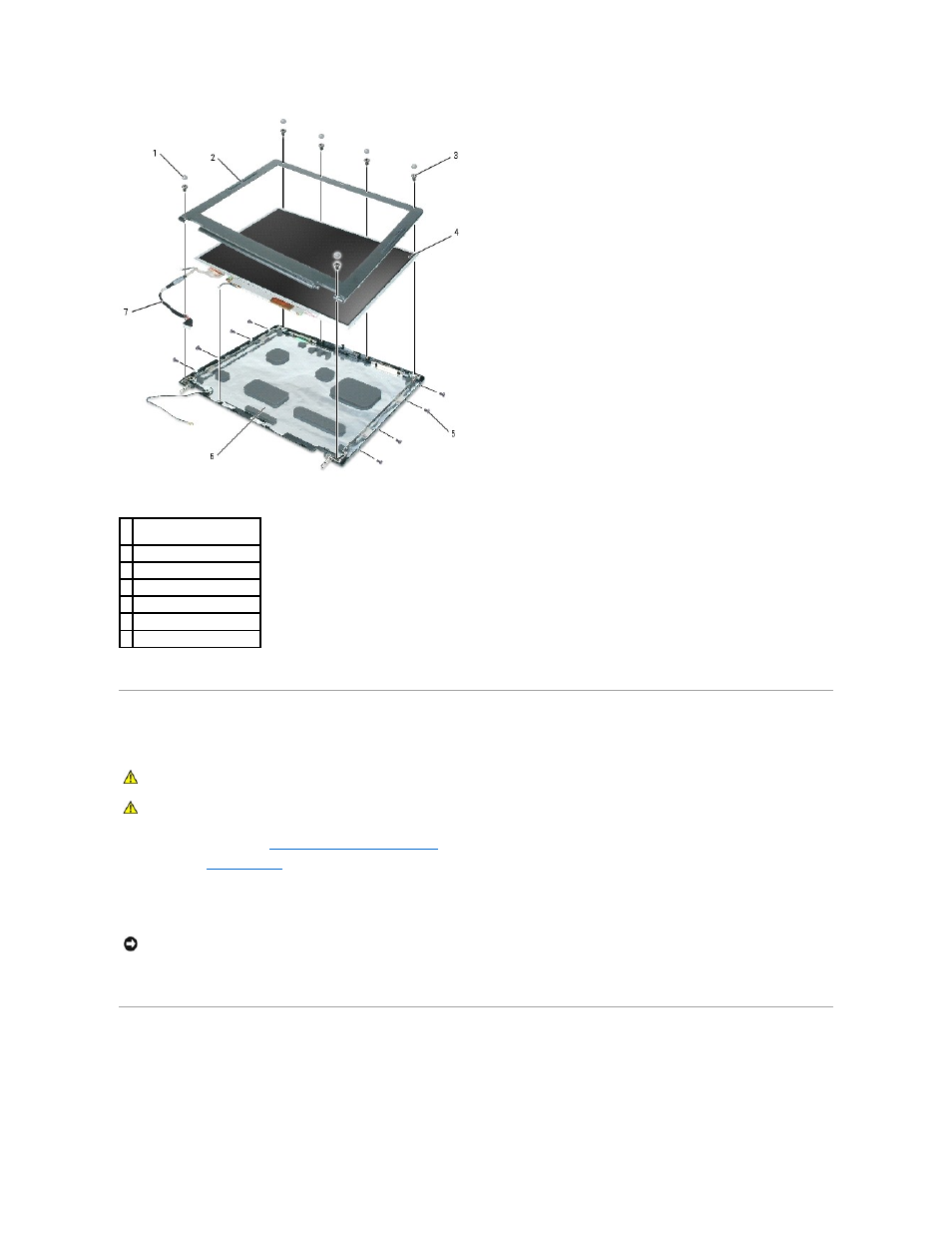 Display bezel, Display panel, Removing the display panel | Dell Inspiron 2200 User Manual | Page 15 / 45