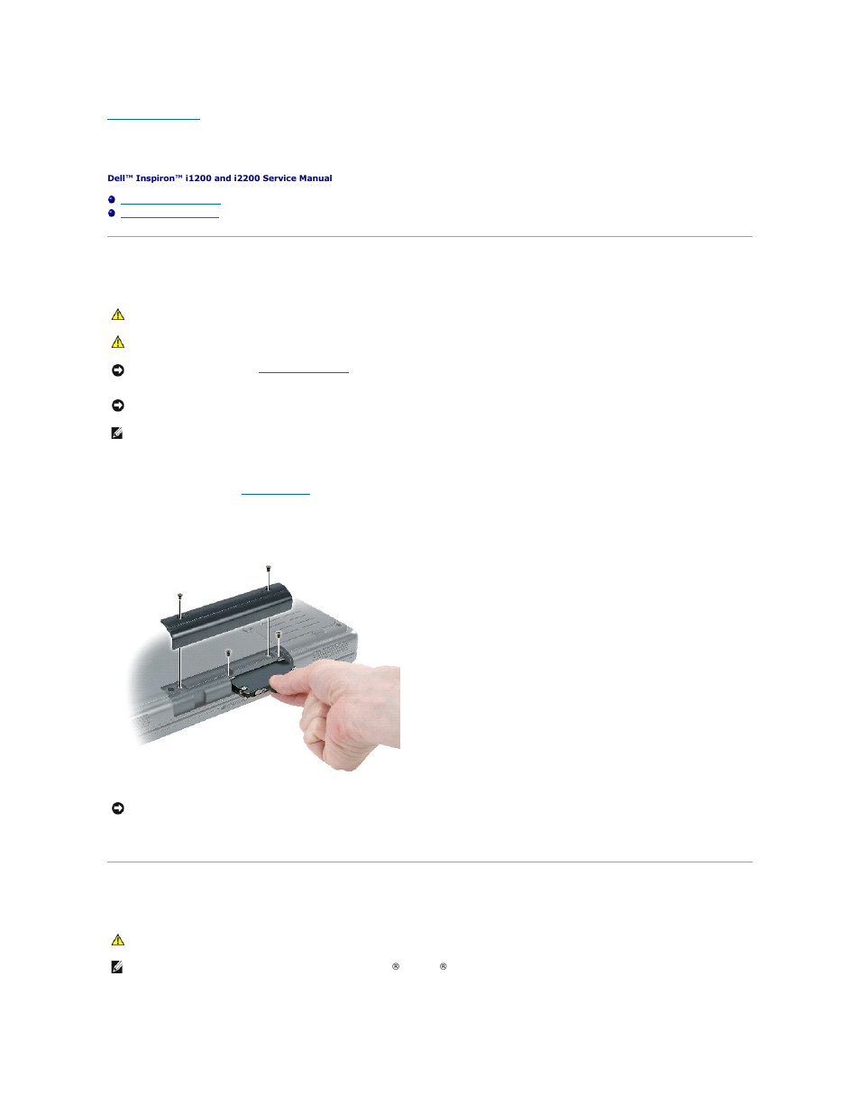 Hard drive, Removing the hard drive, Installing the hard drive | Dell Inspiron 2200 User Manual | Page 17 / 45