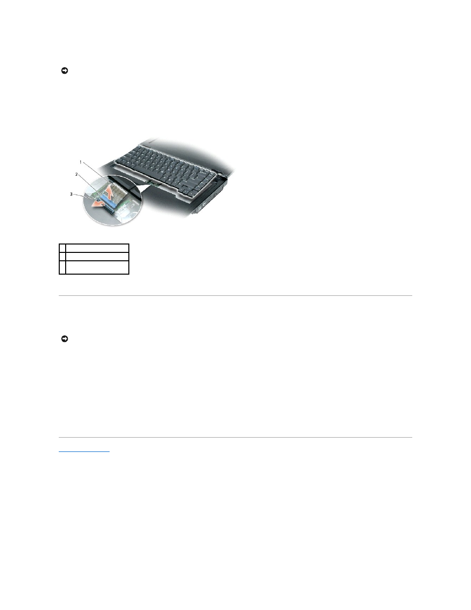 Installing the keyboard | Dell Inspiron 2200 User Manual | Page 20 / 45