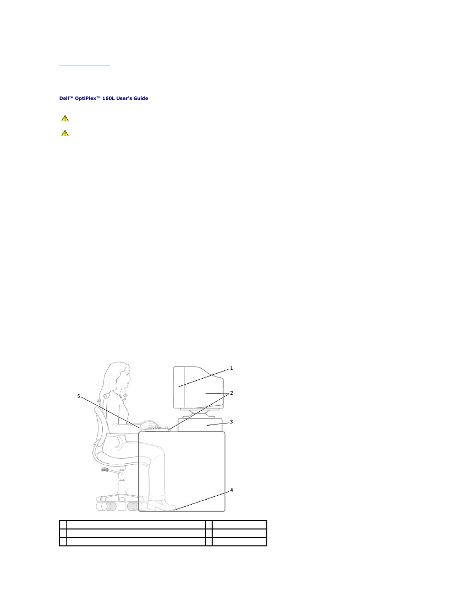 Ergonomic computing habits | Dell OptiPlex 160L User Manual | Page 27 / 112