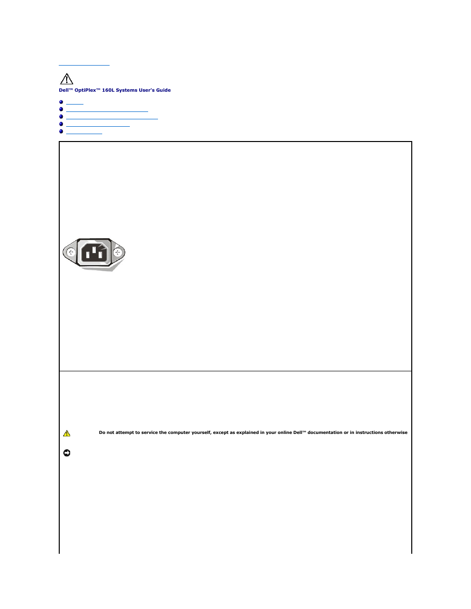 Caution: safety instructions, General, When working inside your computer | Dell OptiPlex 160L User Manual | Page 63 / 112