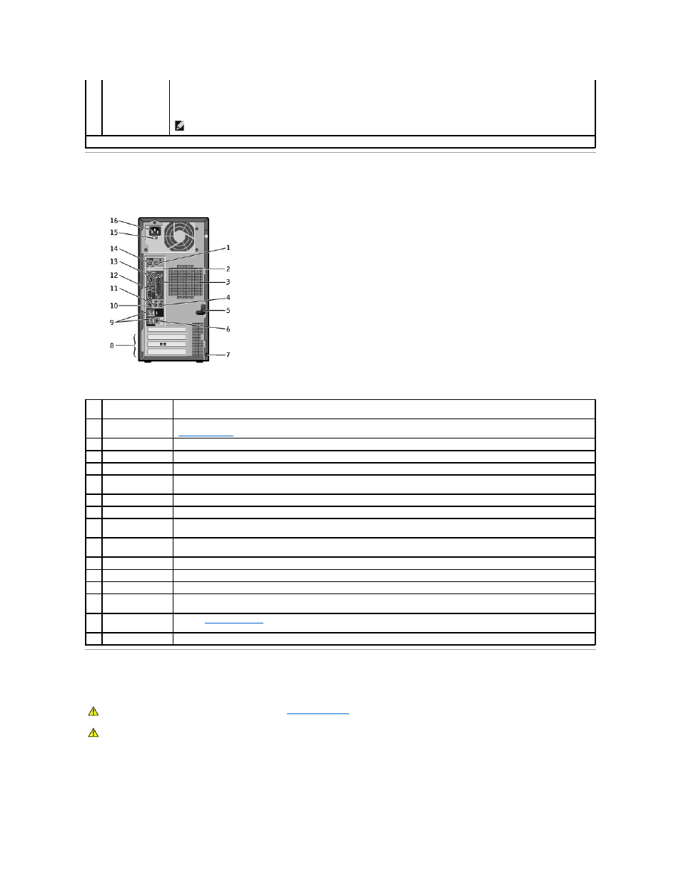 Back view, Inside your computer | Dell OptiPlex 160L User Manual | Page 66 / 112