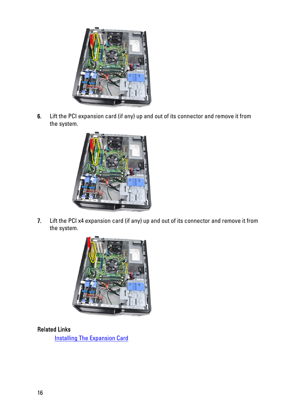 Dell Precision T1600 (Early 2011) User Manual | Page 16 / 89