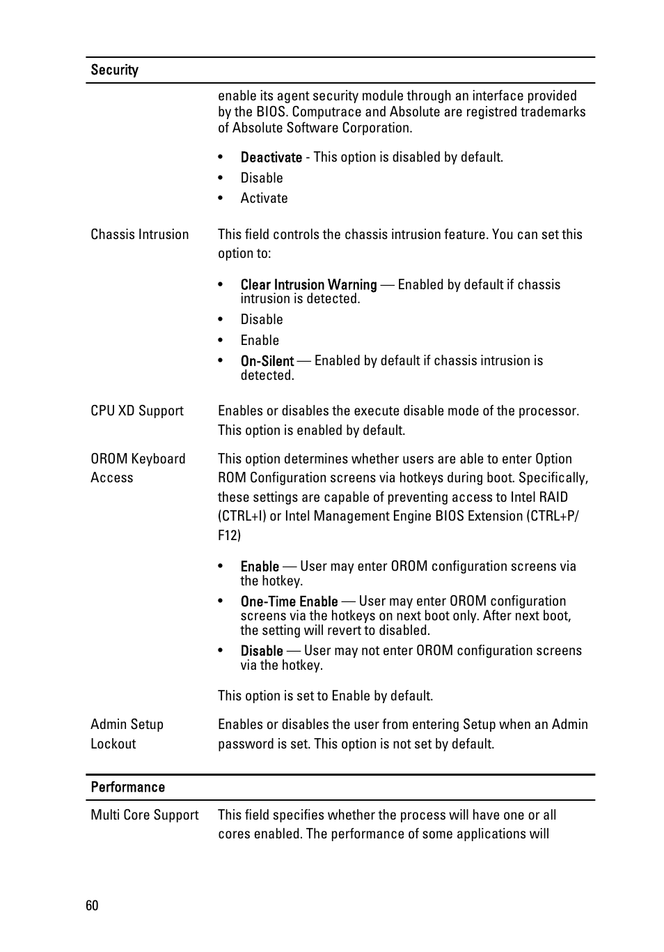 Dell Precision T1600 (Early 2011) User Manual | Page 60 / 89