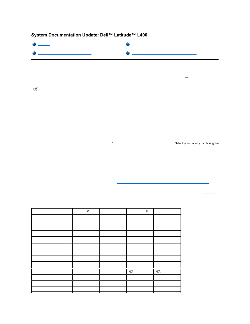 Dell Latitude L400 User Manual | 5 pages