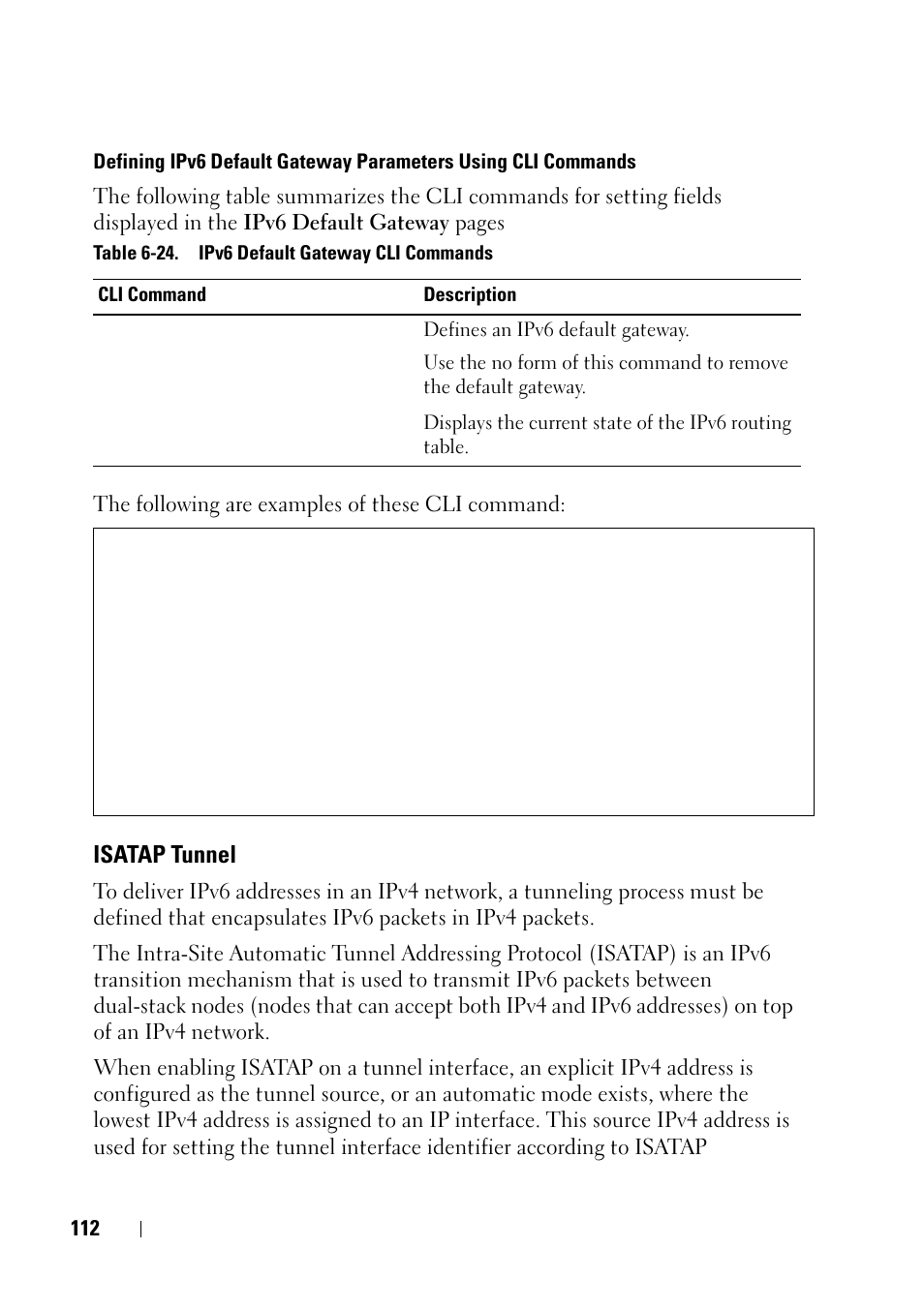 Isatap tunnel | Dell PowerEdge VRTX User Manual | Page 112 / 476