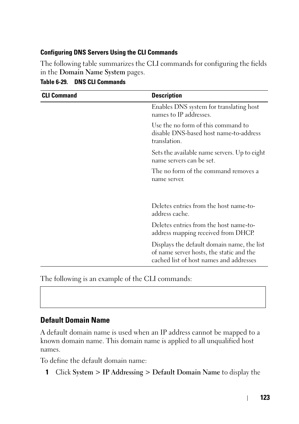 Default domain name | Dell PowerEdge VRTX User Manual | Page 123 / 476