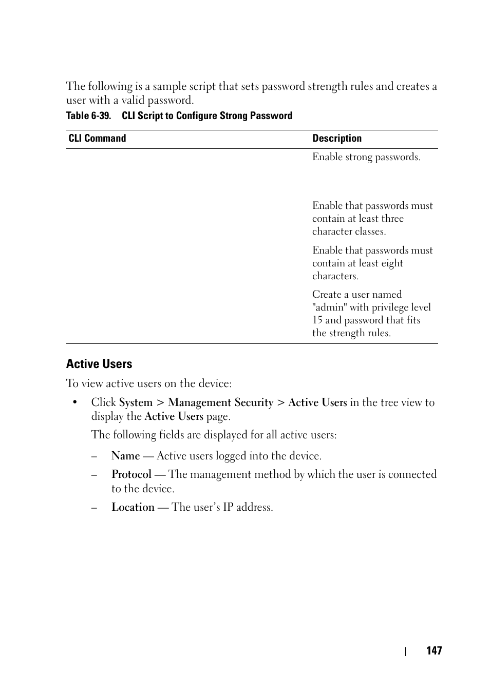 Active users | Dell PowerEdge VRTX User Manual | Page 147 / 476