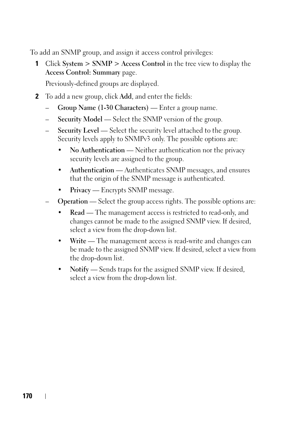 Dell PowerEdge VRTX User Manual | Page 170 / 476