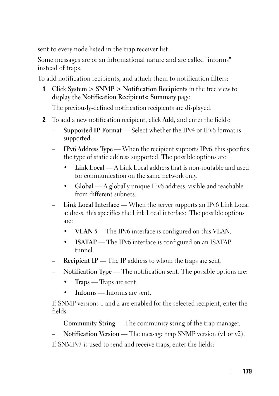 Dell PowerEdge VRTX User Manual | Page 179 / 476