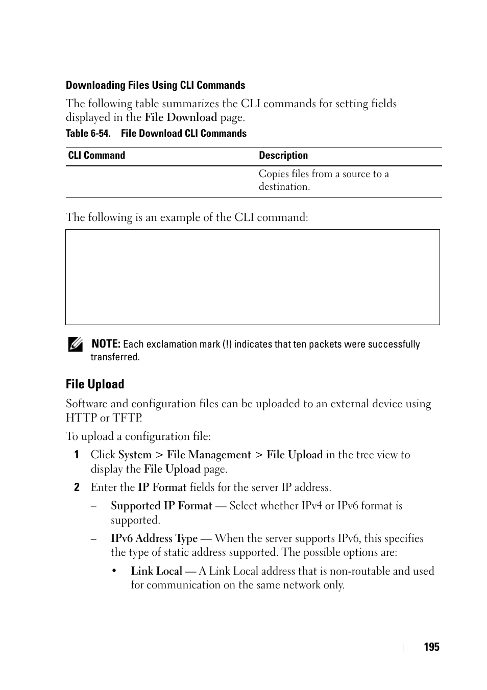 File upload | Dell PowerEdge VRTX User Manual | Page 195 / 476