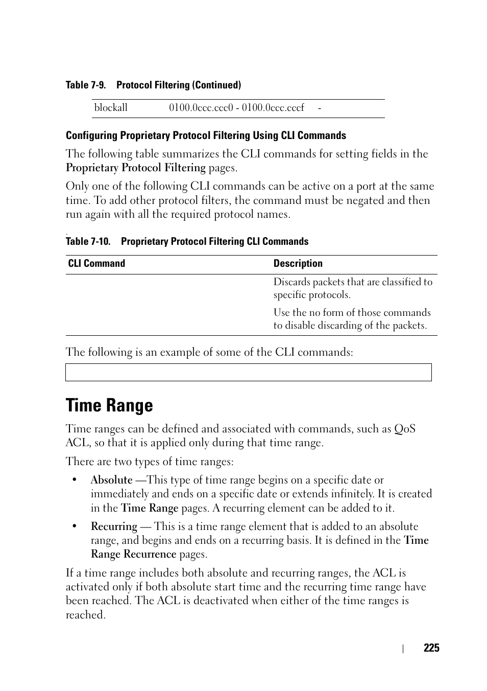Time range | Dell PowerEdge VRTX User Manual | Page 225 / 476