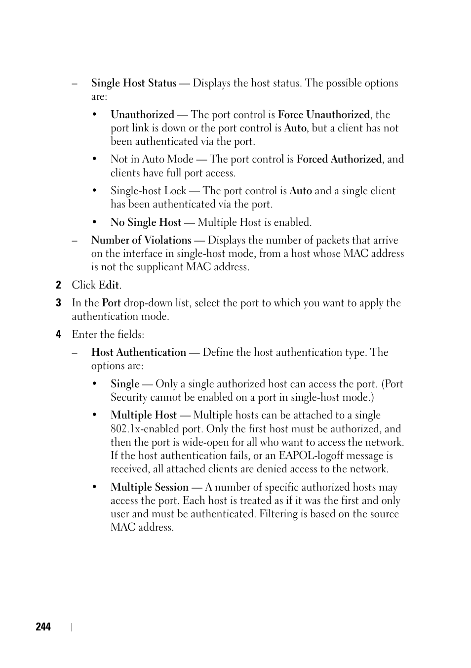 Dell PowerEdge VRTX User Manual | Page 244 / 476