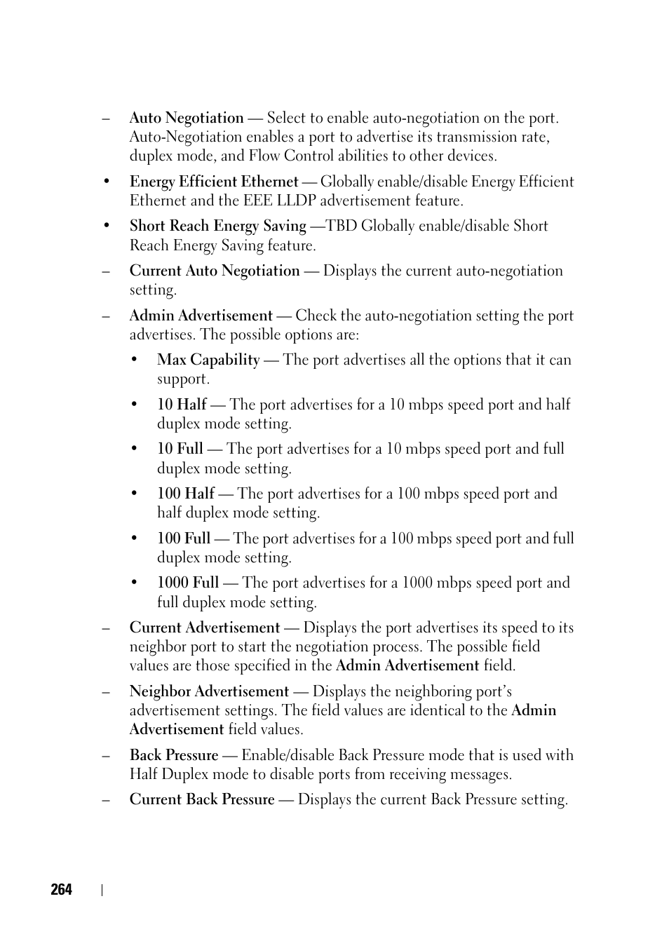 Dell PowerEdge VRTX User Manual | Page 264 / 476