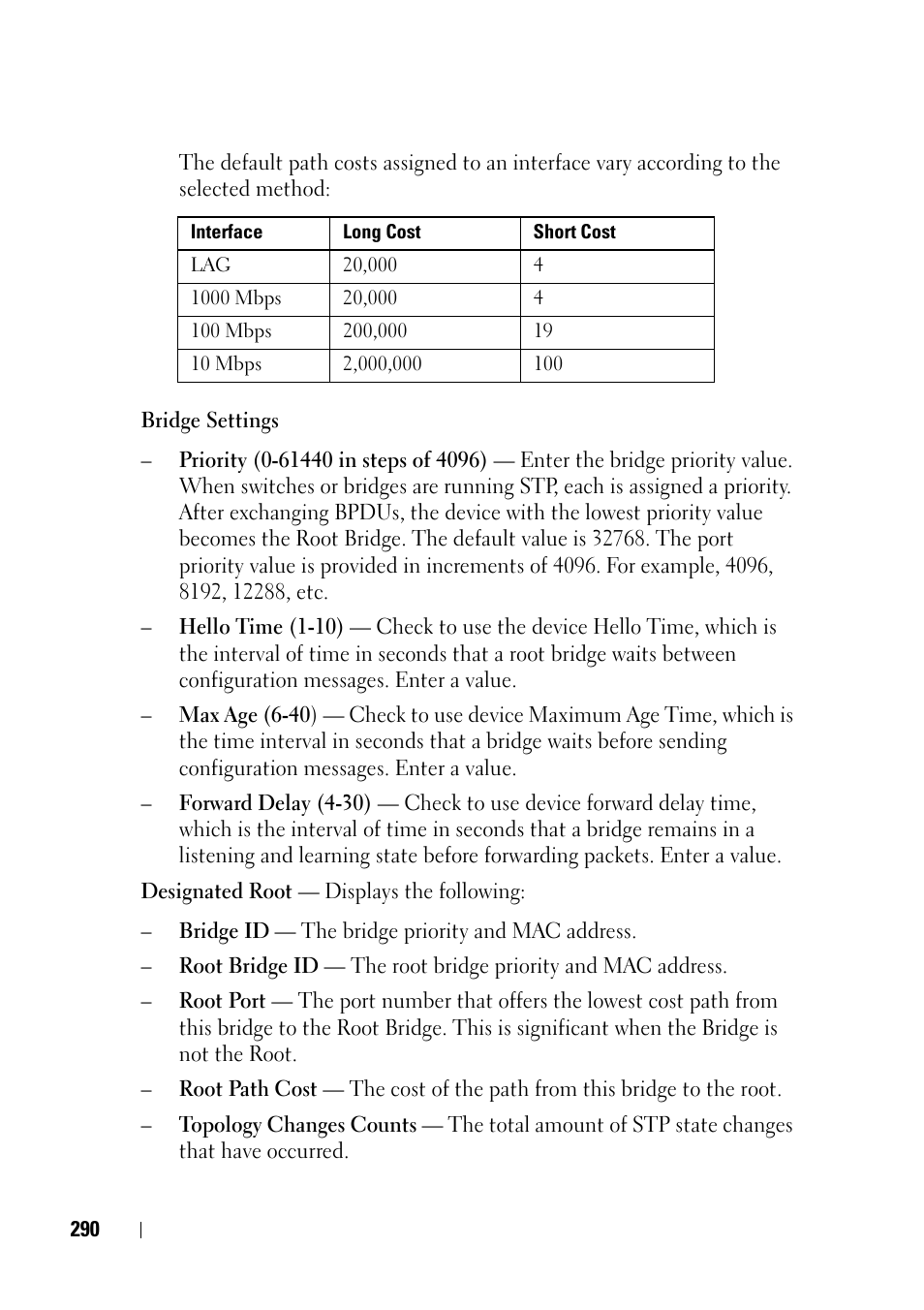 Dell PowerEdge VRTX User Manual | Page 290 / 476