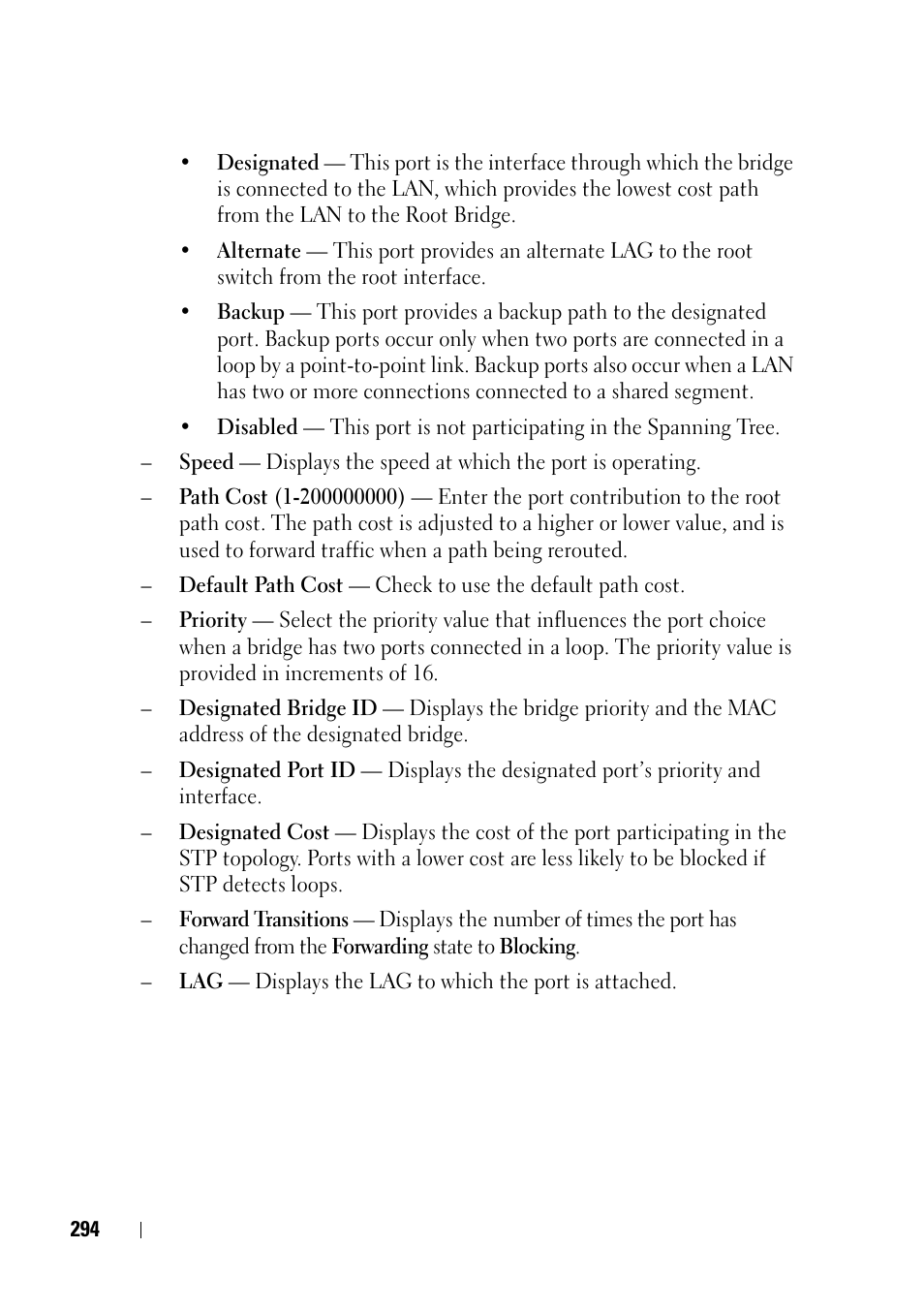 Dell PowerEdge VRTX User Manual | Page 294 / 476