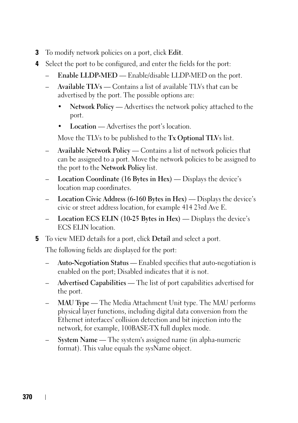 Dell PowerEdge VRTX User Manual | Page 370 / 476