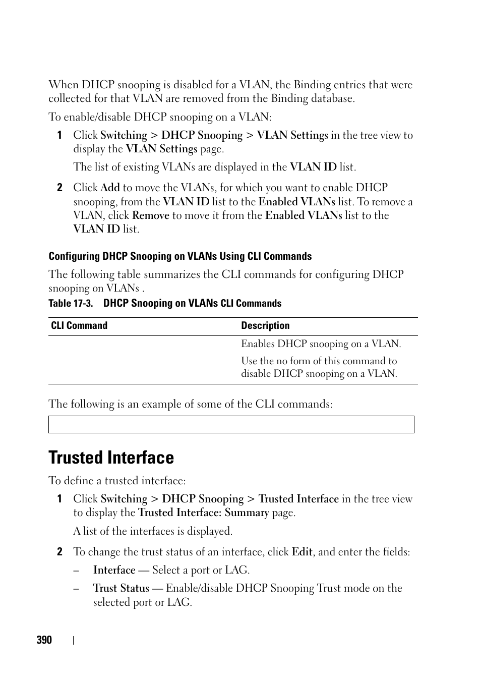 Trusted interface | Dell PowerEdge VRTX User Manual | Page 390 / 476