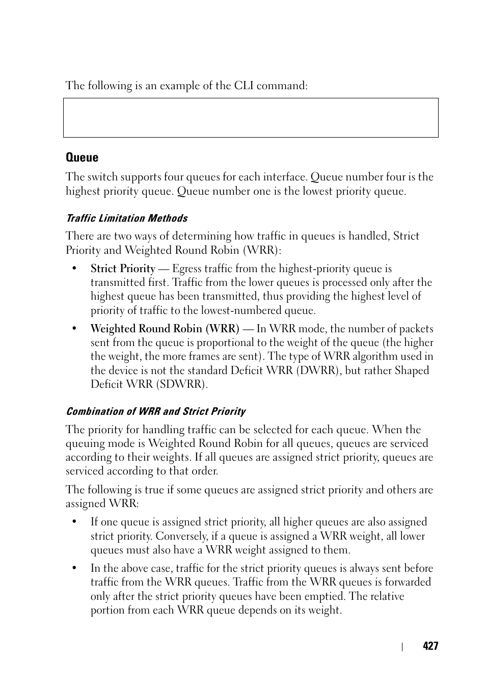 Queue | Dell PowerEdge VRTX User Manual | Page 427 / 476