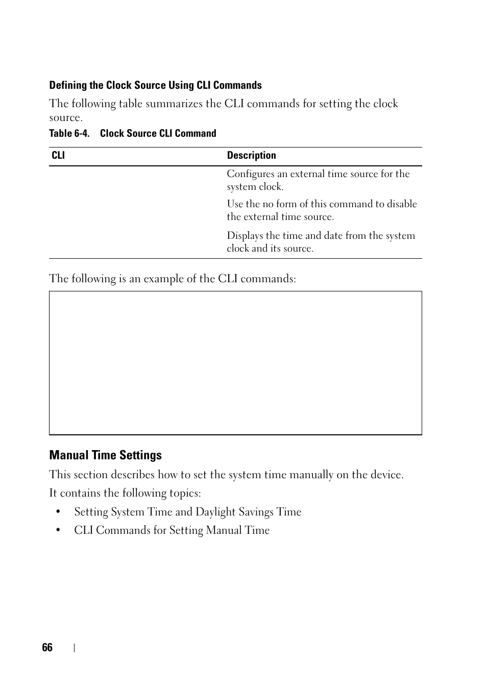 Manual time settings | Dell PowerEdge VRTX User Manual | Page 66 / 476