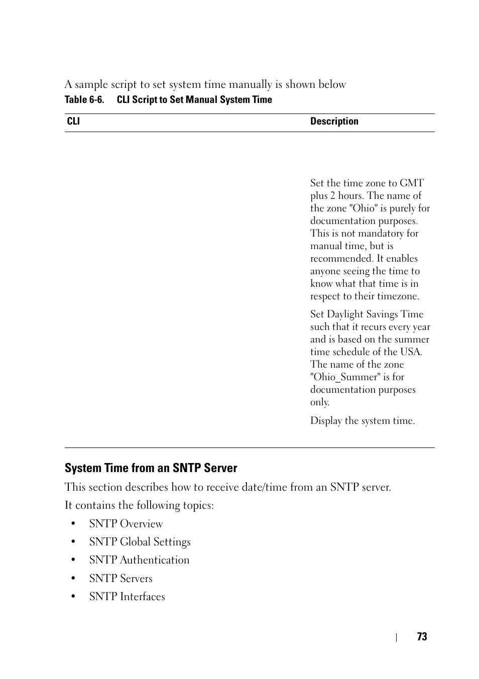 System time from an sntp server | Dell PowerEdge VRTX User Manual | Page 73 / 476