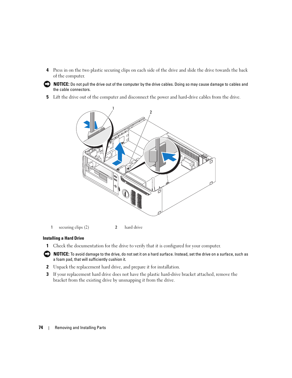 Dell Dimension 3100C User Manual | Page 74 / 134