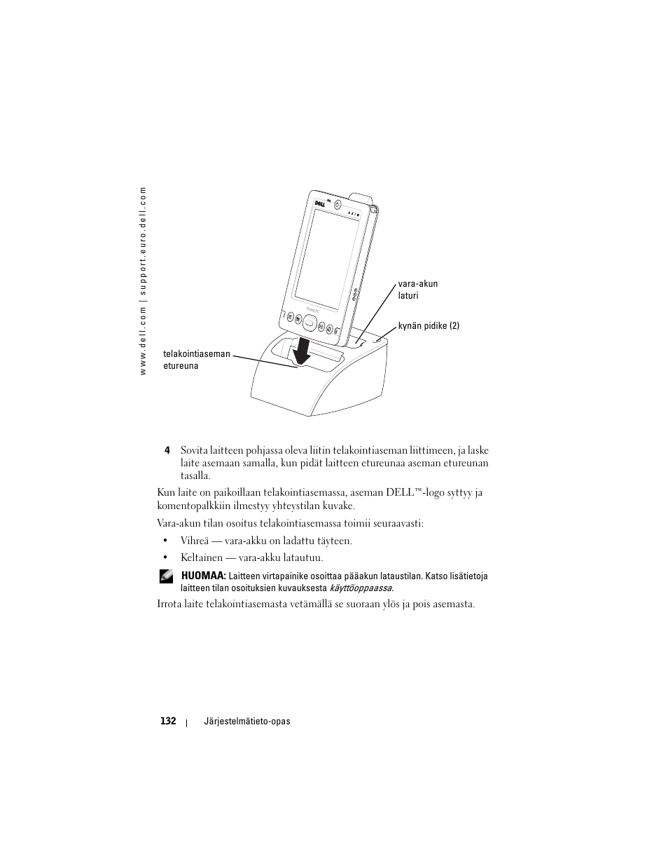 Dell AXIM X3 User Manual | Page 134 / 366