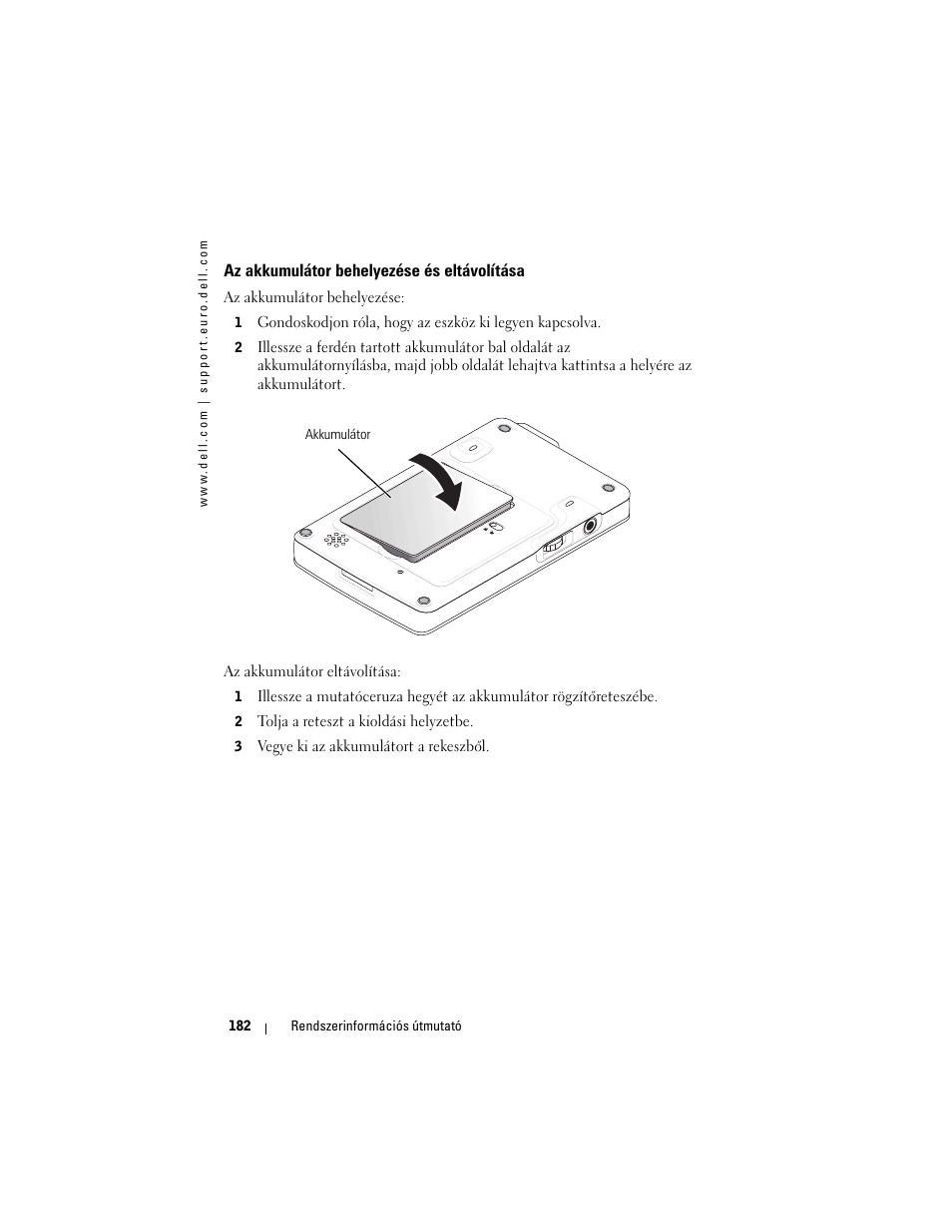 Az akk | Dell AXIM X3 User Manual | Page 184 / 366