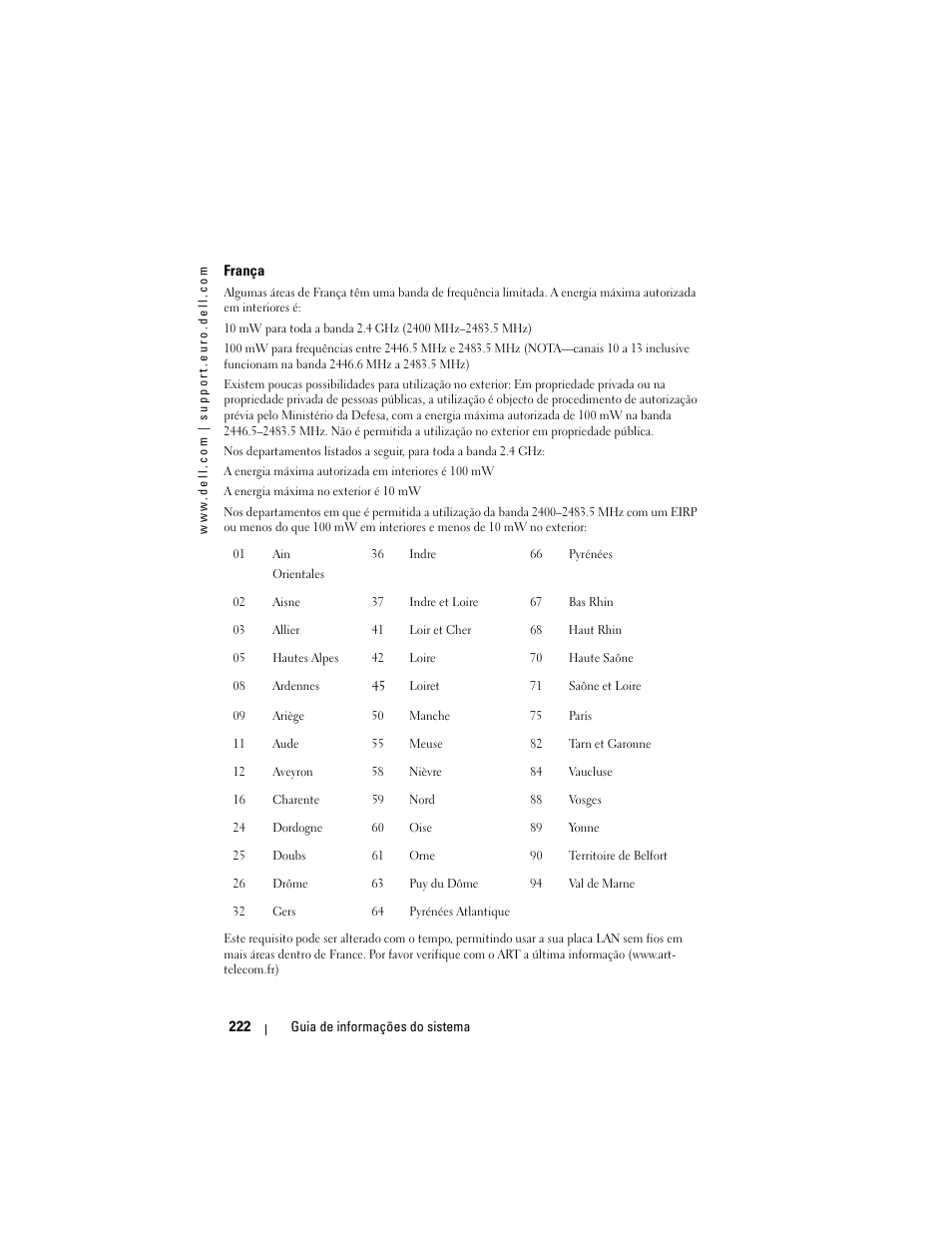 Dell AXIM X3 User Manual | Page 224 / 366