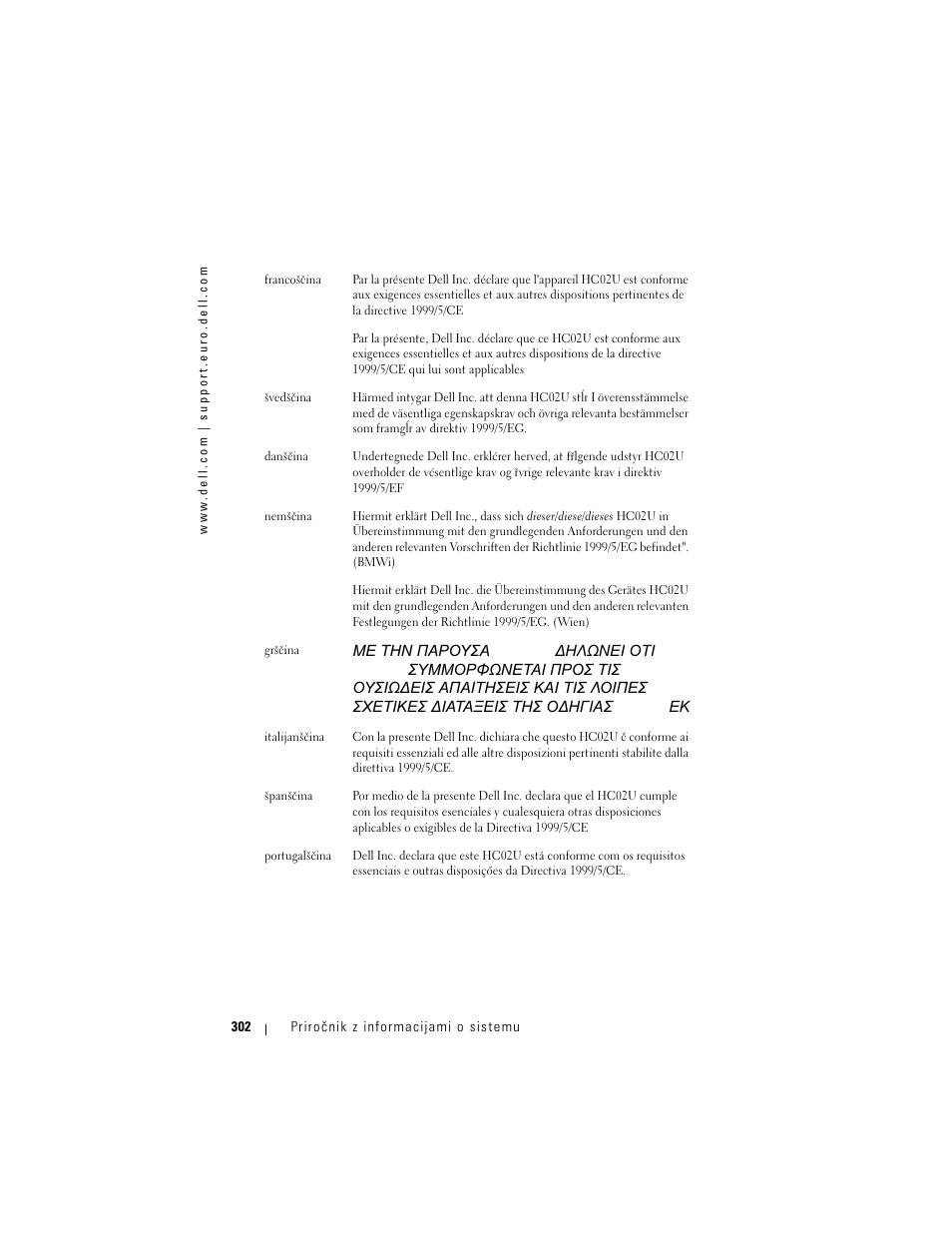 Dell AXIM X3 User Manual | Page 304 / 366