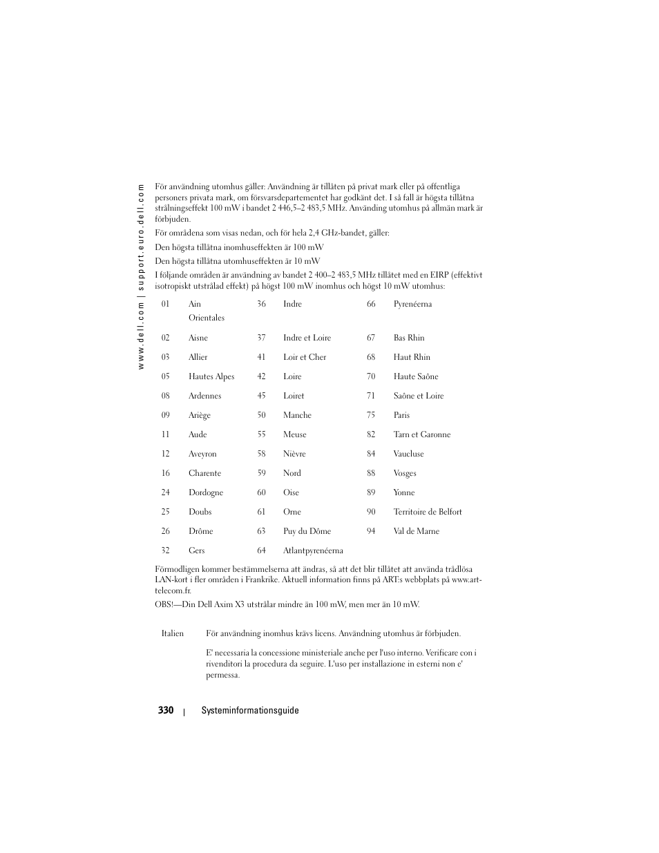 Dell AXIM X3 User Manual | Page 332 / 366